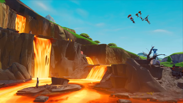 Fortnite Volcano erupt event