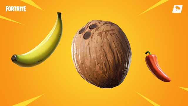 fortnite bananas, coconuts, and peppers