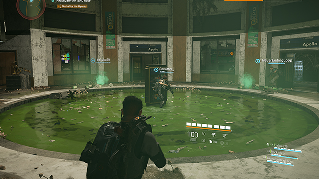 the division review in progress