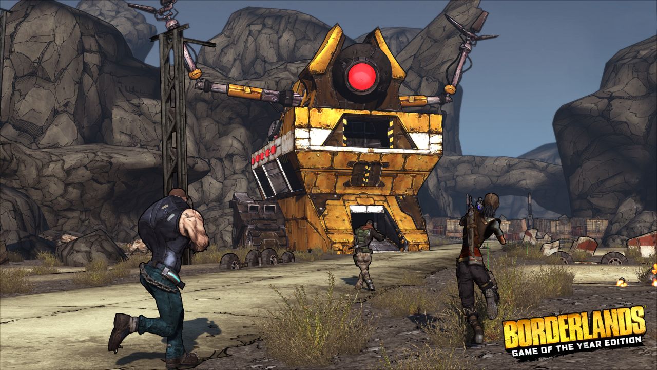 Borderlands GOTY Screen Tearing