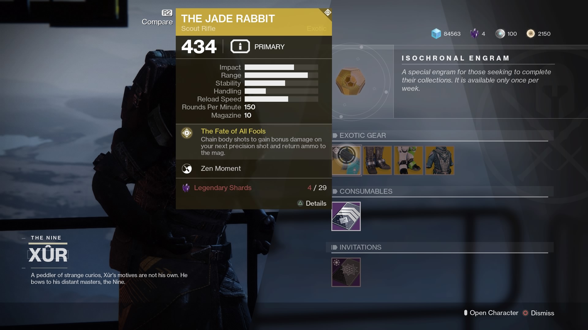 Xur today