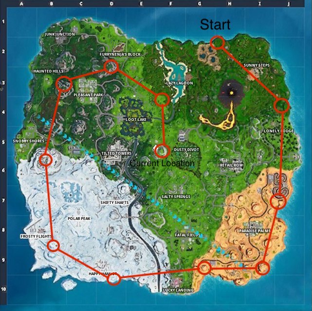 Fortnite Helicopter Locations