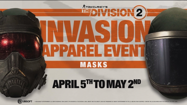 The Division 2 Apparel Event