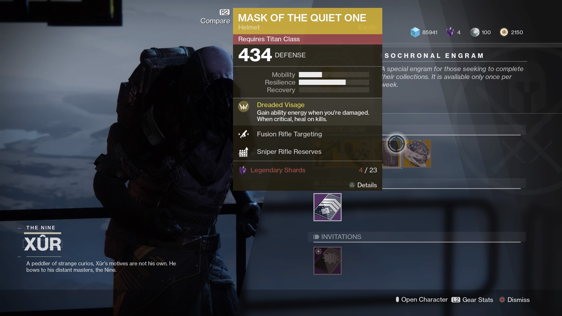 Xur today