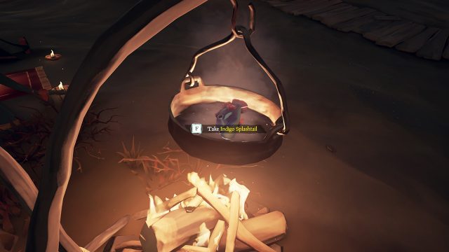 Sea of Thieves - Cook fish