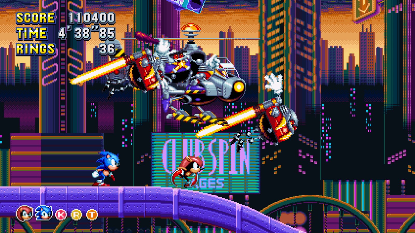 sonic mania coop mode