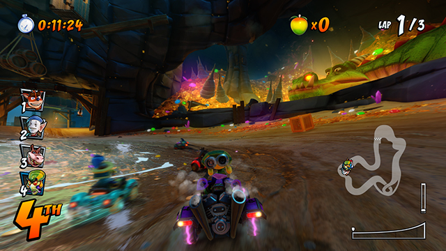 crash team racing nitro-fueled review