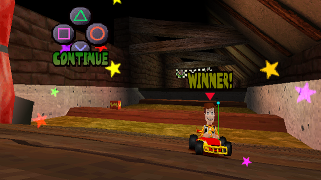 Toy Story Racer Woody Header