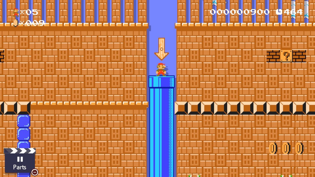 Super Mario Maker 2 Ancient Seesaw Fortress