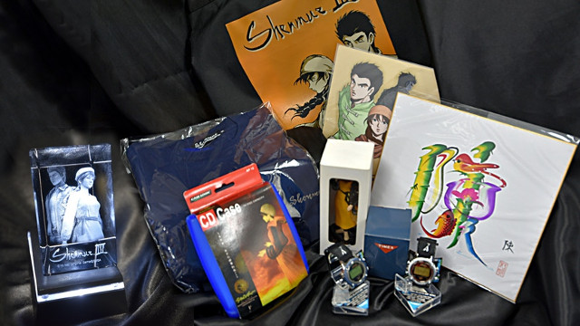 Shenmue 3 Kickstarter backer rewards