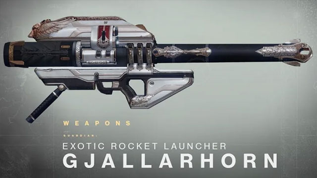 Destiny 2 Gjallarhorn leak hints at the overpowered rocket launcher's return