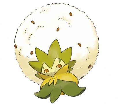 pokemon sword and shield official art eldegoss