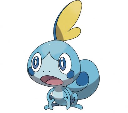 pokemon sword and shield official art sobble