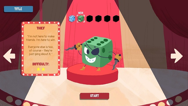 Dicey Dungeons Thief Gameplay