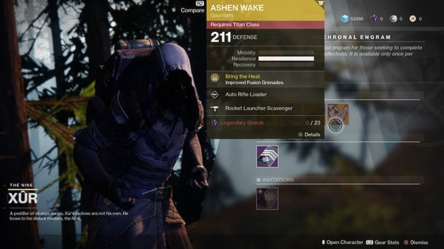 xur today