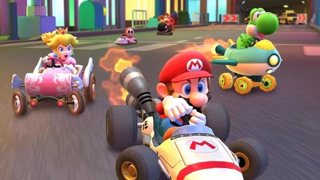 Mario Kart Tour landscape mode