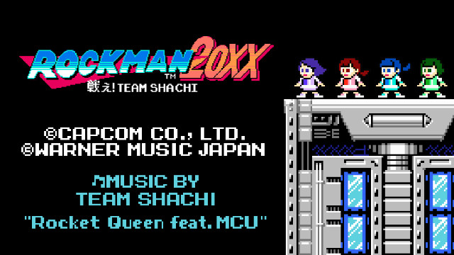 Mega Man x Team Shachi crossover