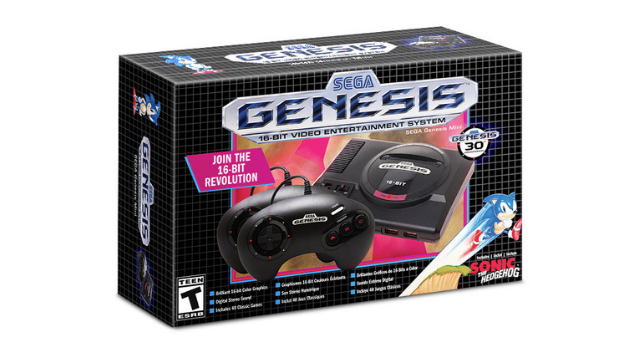 Sega Genesis Mini Review Box Profile