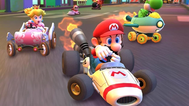 mario kart tour drifting controls