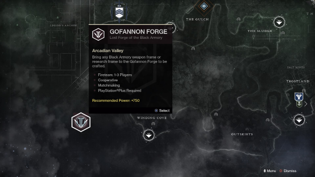 Destiny 2 forge location
