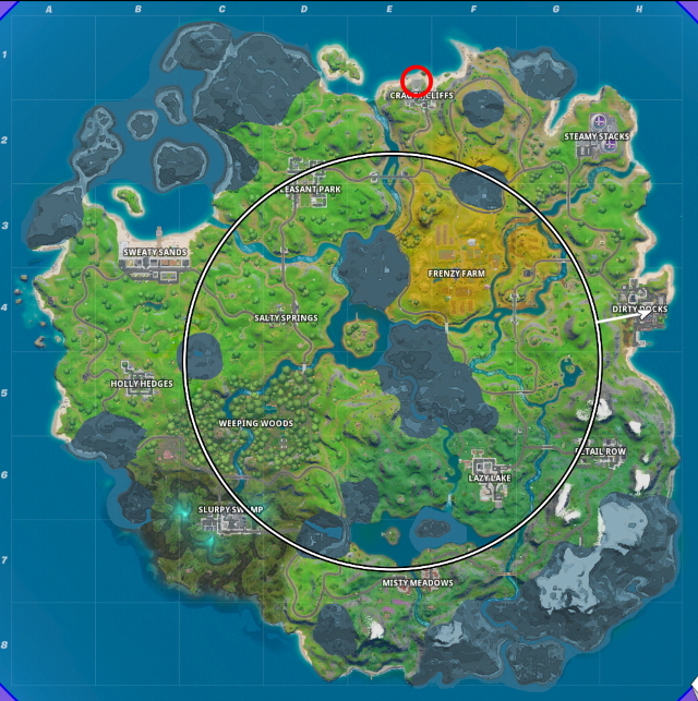 Fortnite Season 11 Open Water Mission