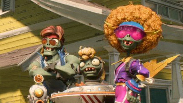 Is Plants vs. Zombies: Battle for Neighborville Single-Player zombies