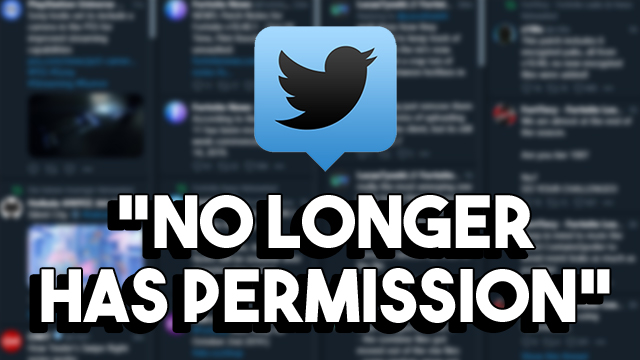 TweetDeck No Longer Has Permission to Access Your Main Login Account