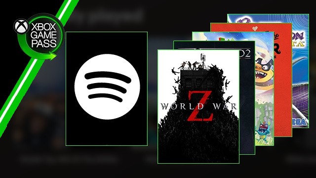 Xbox Game Pass Spotify Premium October 2019