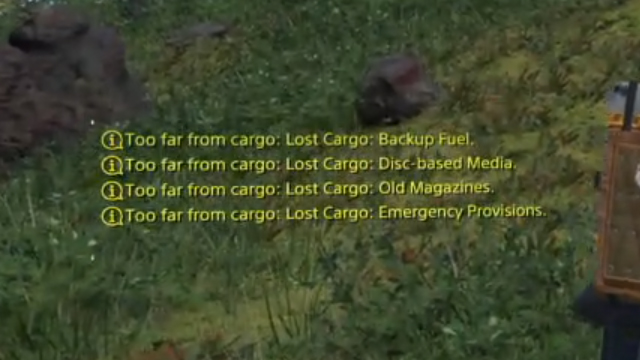 Death Stranding Too Far From Cargo