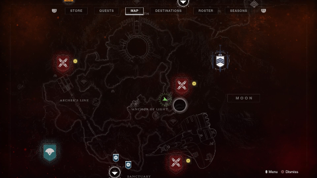 Destiny 2 nightmare of horkis map