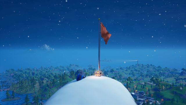 Where to summit the highest mountain in Fortnite Chapter 2