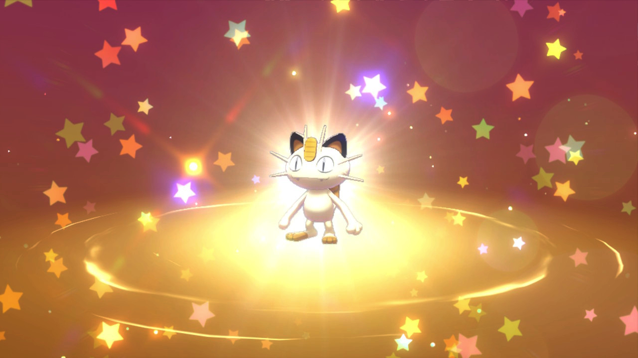 Gigantamax Meowth pokemon sword and shield