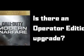 Modern Warfare Operator Edition upgrade