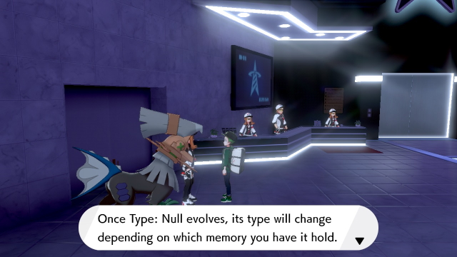 Pokemon Sword and Shield Type: Null