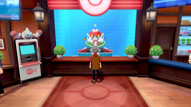 Pokemon Sword and shield birthday symbol