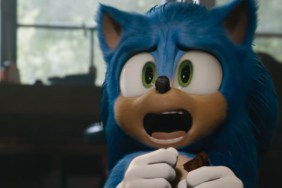 Sonic Movie redesign kneeling