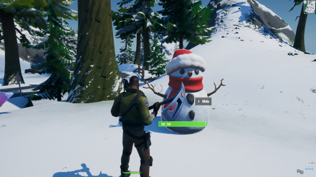 Fortnite Winterfest challenges