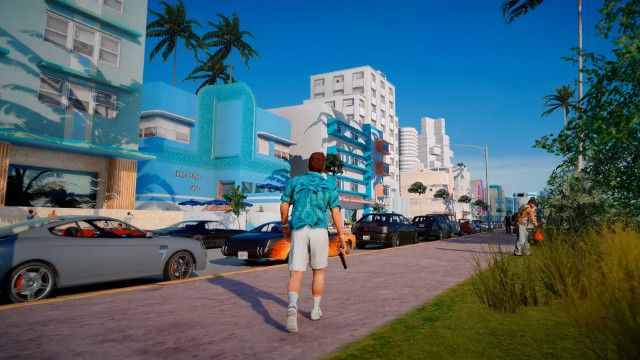 GTA Vice City remastered mod walking