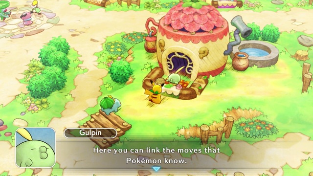 Pokemon Mystery Dungeon DX link moves