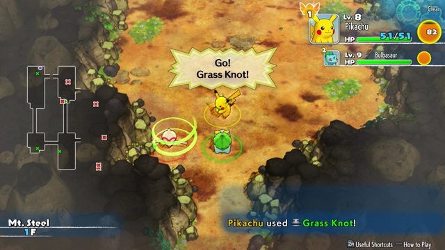 Pokemon Mystery Dungeon DX link moves