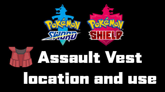 Pokemon Sword and Shield Assault Vest Location