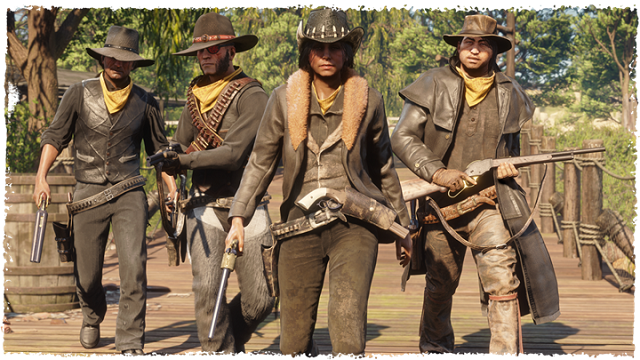 Red Dead Redemption 2 Photo Mode Red Dead Online Gang