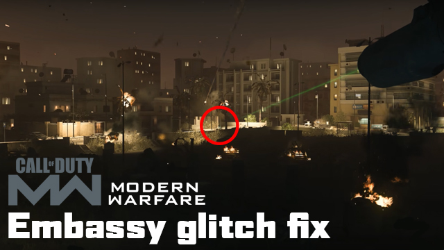 The Embassy Modern Warfare stuck