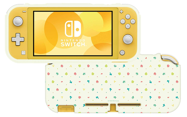 hori animal crossing switch lite case