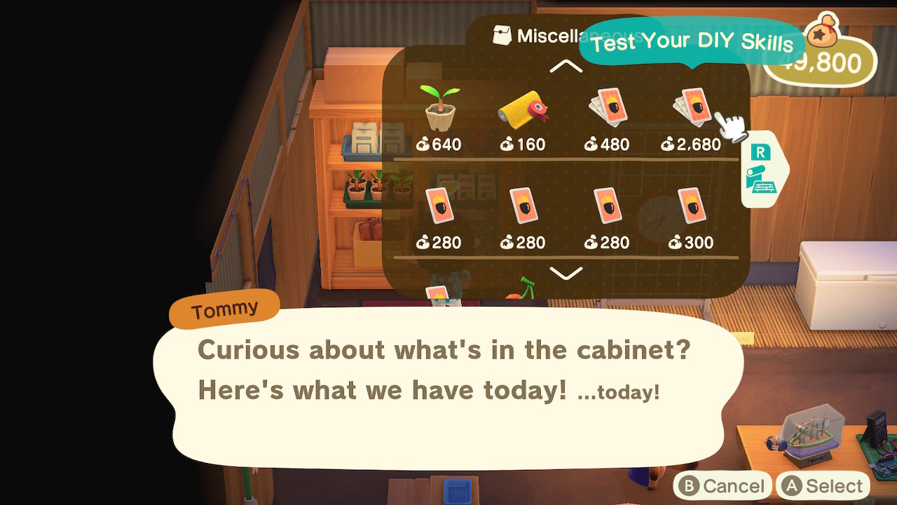 Animal Crossing: New Horizons 'Test Your DIY Skills' Location