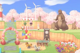 Animal Crossing: New Horizons island Godzilla