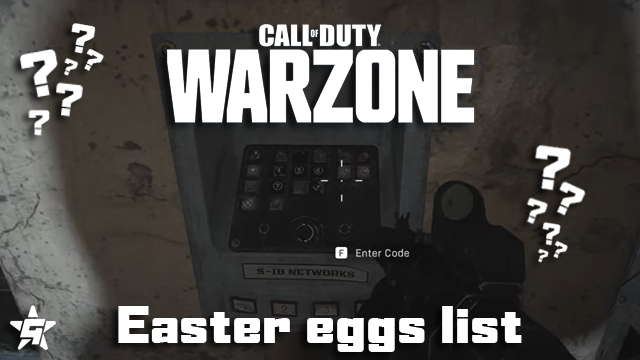 Call of Duty Warzone Easter eggs list