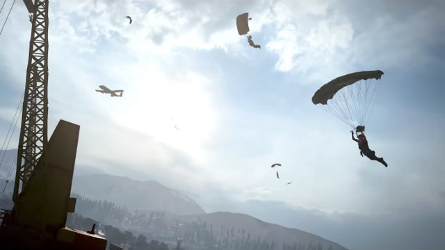 Call of Duty: Warzone driver parachute