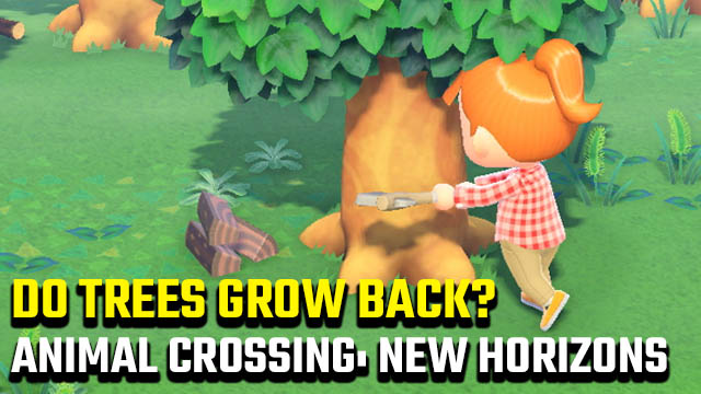 Do tree stumps grow back in Animal Crossing: New Horizons?