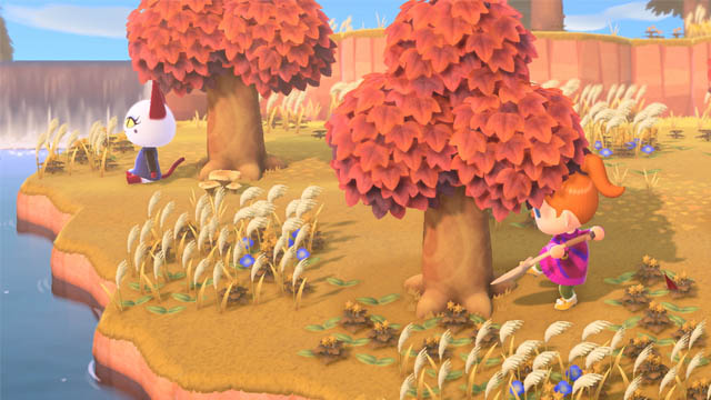 Do tree stumps grow back in Animal Crossing: New Horizons?